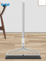 Black technology broom house bathroom wiper artifact magic sweeping water silicone scraper mop