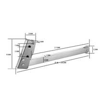Stainless iron fire door sequeter cast iron steel fire door Channel Sequencer factory direct sales