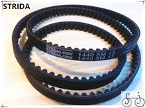 British STRIDA Folding Trail Car Original Accessories M-Belt Chain Black Orange