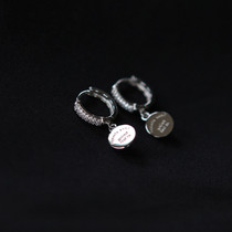 Classic tag earrings senior sense light luxury earrings sleep free 999 sterling silver earrings 2021 New tradeswoman