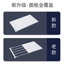 Wardrobe layered partition dormitory board cabinet partition cabinet partition cabinet nail-free retractable layered storage rack storage rack
