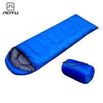 Outdoor Folding Envelope Sleeping Bag Ultra Light Camping Tent Sleeping Bag Mountaineering Camping Cross Border AT6118 A Generation Hair