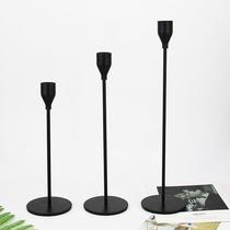 Cross-border Amazon Wax Candle Holder Candle Cup Decoration Golden Home Candle Light Dinner Wedding Celebration Iron Art Candleholder Pendulum