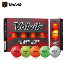 (New) VOLVIK golf ball two-story ball color Power Soft color ball golf double-layer ball