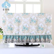 European LCD TV cover hanging type 50 inch 55 inch 65 inch fabric TV set dust cover cover towel cover cloth household