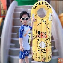 Childrens water floating bed swimming pool inflatable floating bed swimming ring mount floating drainage on the swimming pool floating toys to play with water