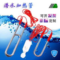 Diving heating pipe stainless steel heating rod hot fast heating electric heating pipe Rod constant temperature control pool water boiling water artifact