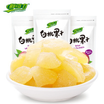 (fresh gravity white peach dry 3 sacks * 108g) white peach dried peach caramels