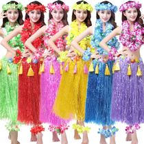 Show Short Skirt Color Beach Show Girls Performance District School Pick up Hawaiian Hula Skirt