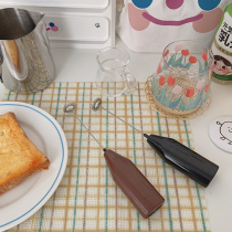 Japanese Brewer coffee pull diy handheld home Automatic Milk Brewer dt shop simple mini electric