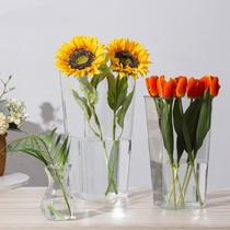 Awakening Bucket Deep Water French Flower Shop Special Vase Flowers Home Flower Bucket Flower Bucket Flower Vase Light Luxury