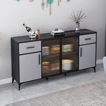 Italian light luxury sideboard home wall storage tea cabinet modern simple wine cabinet living room kitchen cupboard integrated