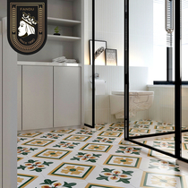 Retro toilet tiles American antique floor tiles balcony restaurant wall tiles kitchen toilet bathroom tiles tiles