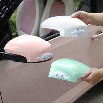 Wuling Hongguang miniev macaron Jade dog rearview mirror protective cover changed to decorative scratches to cover the reversing mirror cover