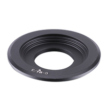 C-M4 3 switching ring CCTV lens monitoring lens C-mouth lens turning Panasonic Olympus M43 micro-single-phase machine