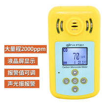 601 801 Carbon monoxide detector Gas alarm Portable toxic gas detector Sound and light alarm