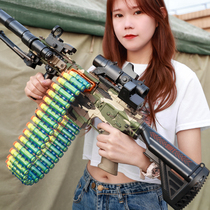 Electric burst soft bullet gun M416 childrens toy gun Boy small machine gun simulation sniper Gatling machine gun