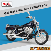  Meichitu 1:12 Harley-Davidson STREET FIGHTER 2006 FXDBI DYNA STREET BOB MOTORCYCLE MODEL