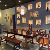 Okan solid wood board log tea table boss desk whole board table black gold sandalwood table mahogany tea table clearance