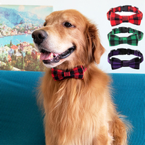 Dog Butterfly knot Item Circle Traction Rope Pet neckline Kirkiza Moine fur small midsize canine adjustable neck ring