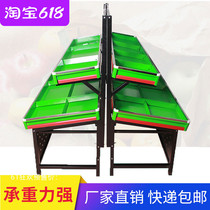 Fruit and vegetable shop layout display cabinet fruit and vegetable shelf container shelf container shelf placed fresh shopping mall supermarket