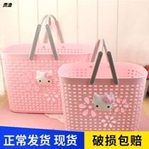 Vegetable Basket supermarket shopping basket basket plastic fruit basket large bath basket storage basket rattan picnic