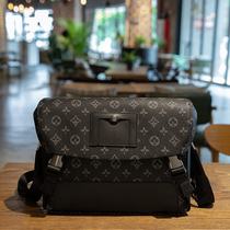 2021 new mens bag lvgdwx leather mens bag Tide brand cowhide leather messenger bag versatile shoulder shoulder bag