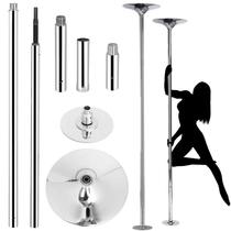 Dance pole dance Steel pipe household hollow interface Portable stage thickening rotatable fixed dual-use reinforced type