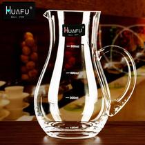 Wine jug jug with scale wine divider red wine decanter personality household wine European small glass wine set
