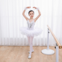 61 Childrens tutu performance suit Girls Little Swan ballet suit Puff yarn dress TUTU dress performance suit