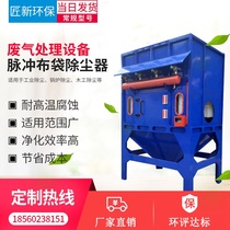 Pulse bag filter central dust removal Wood industrial dust filter cartridge warehouse roof construction boiler collection environmental protection equipment