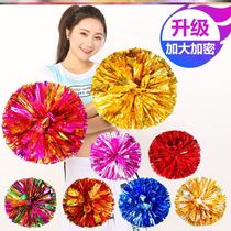 Square dancer flower ball flower pair of silver white gold color new pink lemon yellow monochrome large multi-color