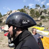 Paragliding helmet delta wing flying half helmet sailor outdoor paragliding equipment EN966 ultra light helmet
