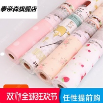 Inside anti-dirty wardrobe bedside table bottom cloth kitchen mat cabinet mat shoe mat shoe mat dust mat splicing girl plastic