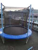 Outdoor trampoline accessories jumping bed bouncing bed net 6 -- 16 feet protective net safety net Black Guard net