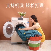 Primary and middle school students lunch shui dai mian children adults indoor thick warm fang ti bei outdoor camping portable artifact