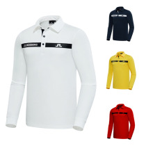 Autumn and winter golf clothing long sleeve men quick-drying breathable sports loose polo shirt shirt can be customized