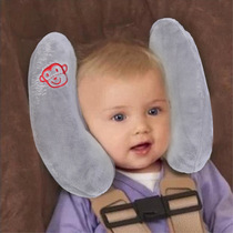 Childrens car seat headrest Baby neck pillow pillow Car seat baby head fixed protective pillow