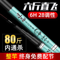 Soft fishing rod hand pole Super Light super hard 28 adjustment fish Rod long section carbon platform fishing rod fishing rod fishing rod fishing gear set