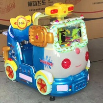 2019 New rocking car factory direct sprout speed swing machine children Electric Swing car coin toy car