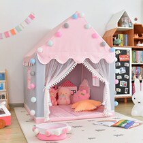 Net red tent Small house Doll house Household baby Indoor bed Princess Castle sleeping mosquito net
