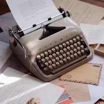 German retro mechanical typewriter ancient machine cute gift feelings romantic gift retro nostalgic collection decoration