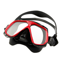 HD tempered glass diving mirror adult comfortable snorkeling swimming large view mask 515003