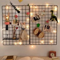 Victoron wire grid rack ins Wind Wall photo wall non-perforated background plate wall-mounted sleeper