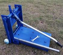 Aerated block brick cutting machine Manual brick pressure machine Lightweight foam cutting cement pressure knife building bricklayer bricklayer artifact