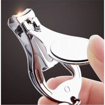 Foreign trade creative portable stainless steel nail scissors multifunctional bottle opener with key ring household nail clippers nail clippers