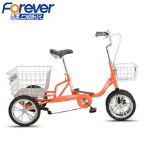 Shanghai tricycle elderly foot leisure walking small human bicycle adult cargo bicycle