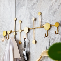 Hangers Wall Hanging Wall Coat Hanger Wall Coat Hanger Creative Light Luxury Porch Clothes adhesive hook Gold