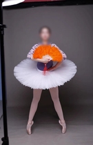 Professional ballet puffy TUTU performance practice hard gauze skirt half-length adult childrens exercise suit custom