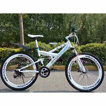 Giant adapted front and rear double shock absorption mountain bike 26 inch 24 inch mens and womens variable speed bicycle off-road mountain bike